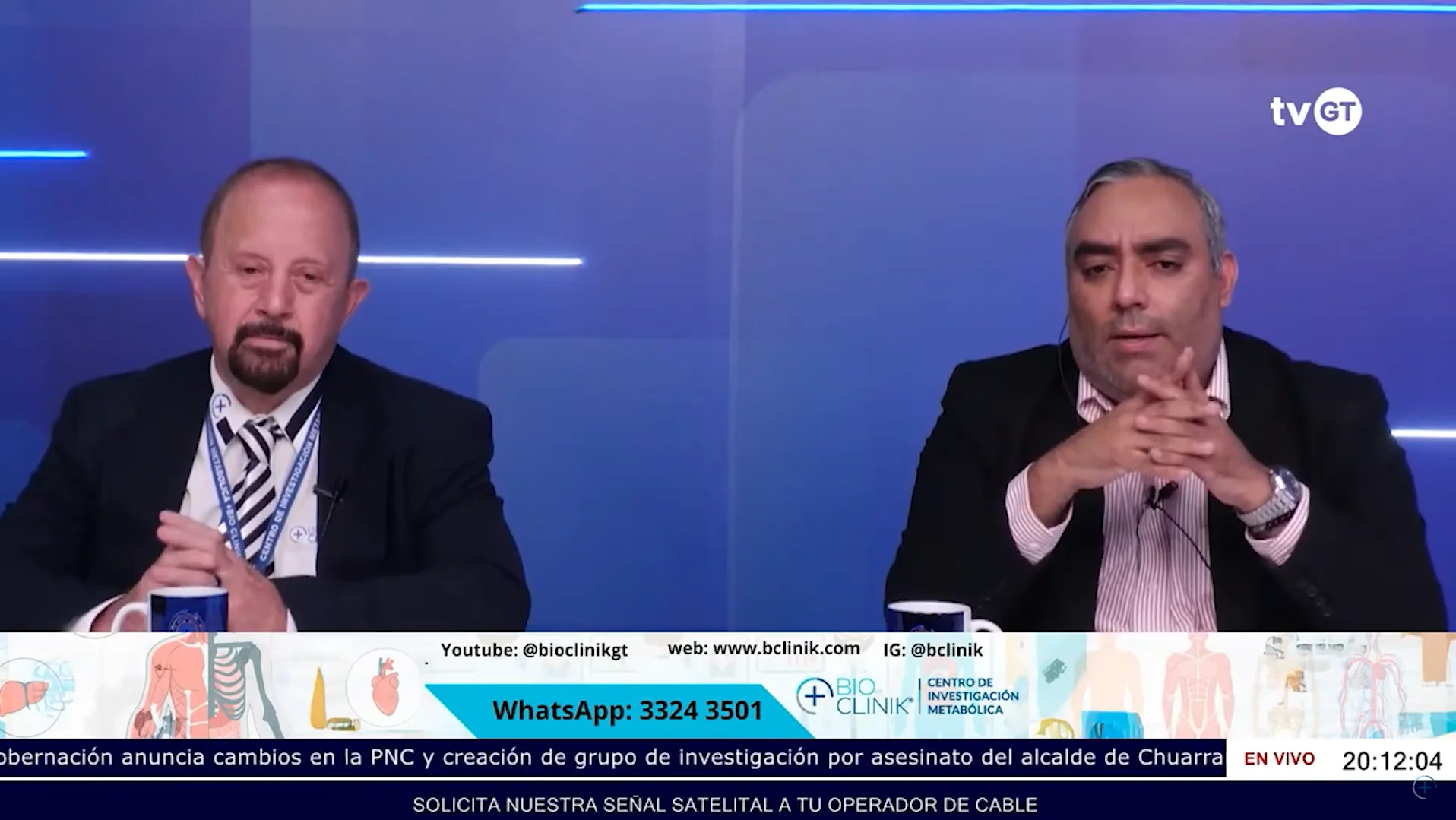 Parte I Entrevista al Dr Alonzo Factor Seguridad con Luis Alberto Lima +Bio Clinik